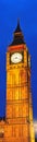 Big Ben - magic nights in London Royalty Free Stock Photo
