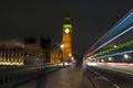 Big Ben by night Royalty Free Stock Photo
