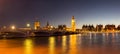 Big Ben, Parliament, Westminster bridge in London Royalty Free Stock Photo