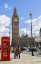 Big ben and red telephone cabine