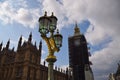 Big Ben renovation nears completion, London, UK Royalty Free Stock Photo