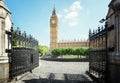 Big Ben in sunny day, London Royalty Free Stock Photo