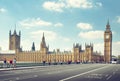 Big Ben in sunny day, London Royalty Free Stock Photo