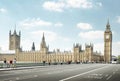 Big Ben in sunny day, London Royalty Free Stock Photo