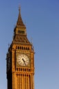 Big Ben in the sunny day Royalty Free Stock Photo