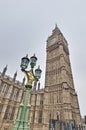 Big Ben tower clock at London, England Royalty Free Stock Photo