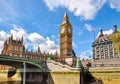 Big Ben tower, London, UK Royalty Free Stock Photo