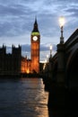 Big Ben Tower by Night