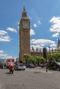 Big Ben trraffic on A302, London, England