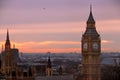 Big ben view from london eye Royalty Free Stock Photo