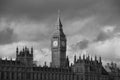 Big Ben and Westminster Abbey Royalty Free Stock Photo