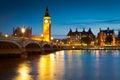 Big Ben, Westminster, Houses of Parliament, London Royalty Free Stock Photo