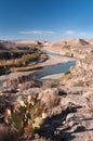 Big Bend National Park along the Rio Grande River Royalty Free Stock Photo