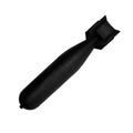 Big black bomb Royalty Free Stock Photo
