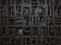 Big Black by Louise Nevelson at MOMA New York