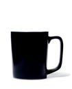 Big black mug on a white background Royalty Free Stock Photo