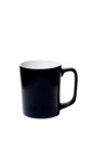 Big black mug on a white background Royalty Free Stock Photo