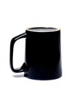 Big black mug on a white background Royalty Free Stock Photo