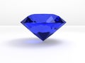 a big blue diamond