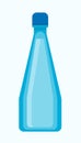 Big blue plastic bottle of fresh potable water. Royalty Free Stock Photo