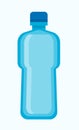 Big blue plastic bottle of fresh potable water. Royalty Free Stock Photo