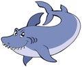 Big blue shark Royalty Free Stock Photo