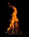 Big bonfire Royalty Free Stock Photo