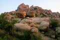 Big boulders in hampi