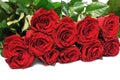 Big bouquet red roses Royalty Free Stock Photo