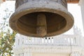big brass bell in asian temple Royalty Free Stock Photo