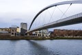 Big Bridge over the Maas river in Maastricht, Netherlands Royalty Free Stock Photo