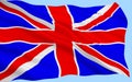 British National Flag Royalty Free Stock Photo