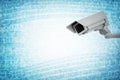 Big brother security camera surveillance Royalty Free Stock Photo