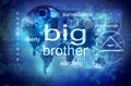 Big brother is watching you Royalty Free Stock Photo