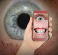 Big Brother is watching you. Royalty Free Stock Photo