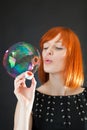 Big bubble Royalty Free Stock Photo