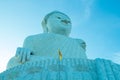 Big buddha and blue sky