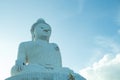 Big buddha and blue sky