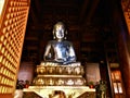 Big Buddha in a Chinese temple. Art, tradition and religion Royalty Free Stock Photo