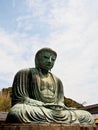 Big Buddha Daibutsu with blue sky Royalty Free Stock Photo