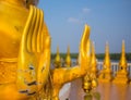Big Buddha hand Royalty Free Stock Photo