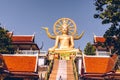 Big Buddha Koh Samui - Thailand March 2020 Royalty Free Stock Photo