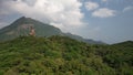 Big buddha in Lantau island, Hong Kong, biggest statue in Hong Kong Royalty Free Stock Photo