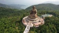 Big buddha in Lantau island, Hong Kong, biggest statue in Hong Kong Royalty Free Stock Photo