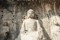 The buddha of Longmen Grottoes in china Royalty Free Stock Photo