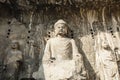 The buddha of Longmen Grottoes in china Royalty Free Stock Photo