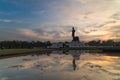 Big Buddha in the park Royalty Free Stock Photo