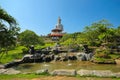 Big Buddha at Phu Manorom Mukdahan province,