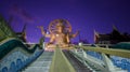 Big buddha on samui island after sunset Royalty Free Stock Photo