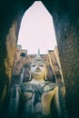 Big Buddha at Sri Chum Temple -Sukhothai historical park, Thailand Royalty Free Stock Photo